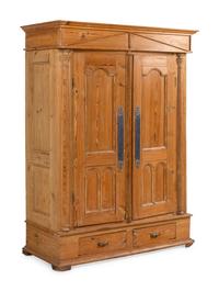 An English Pine Armoire