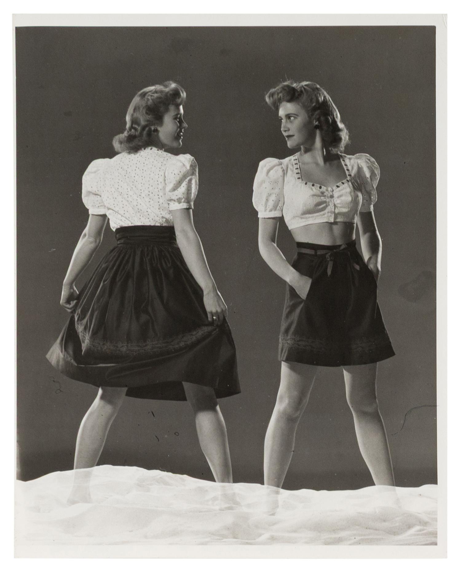 A Group of Four Fashion Shots for Life Magazine, 1941; printed ca. 1941