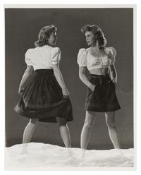 A Group of Four Fashion Shots for Life Magazine, 1941; printed ca. 1941