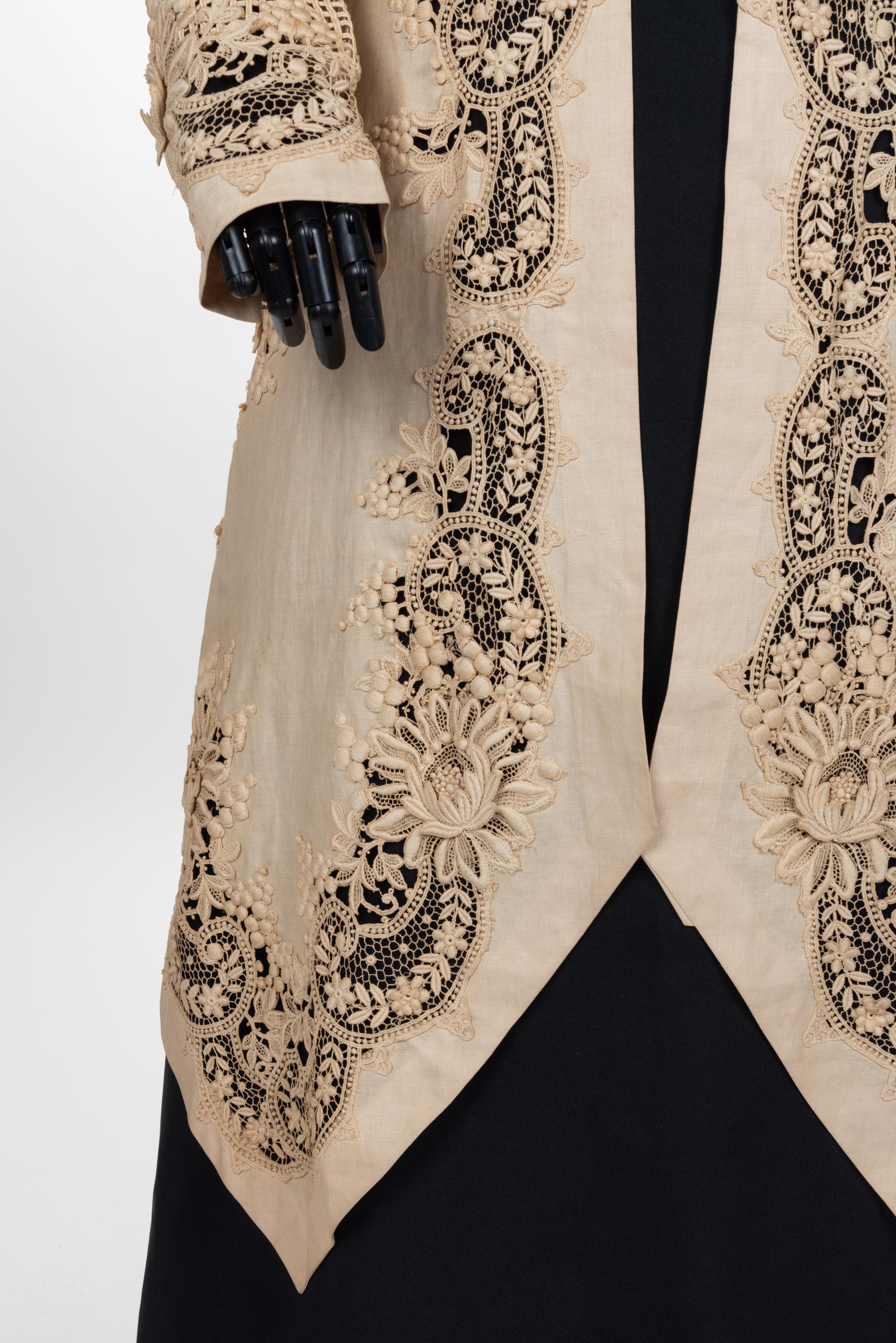 Women's Edwardian Lace Jacket, c.1905-10