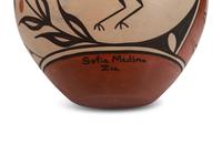 Polychrome Pottery Jars, with Zia Birds