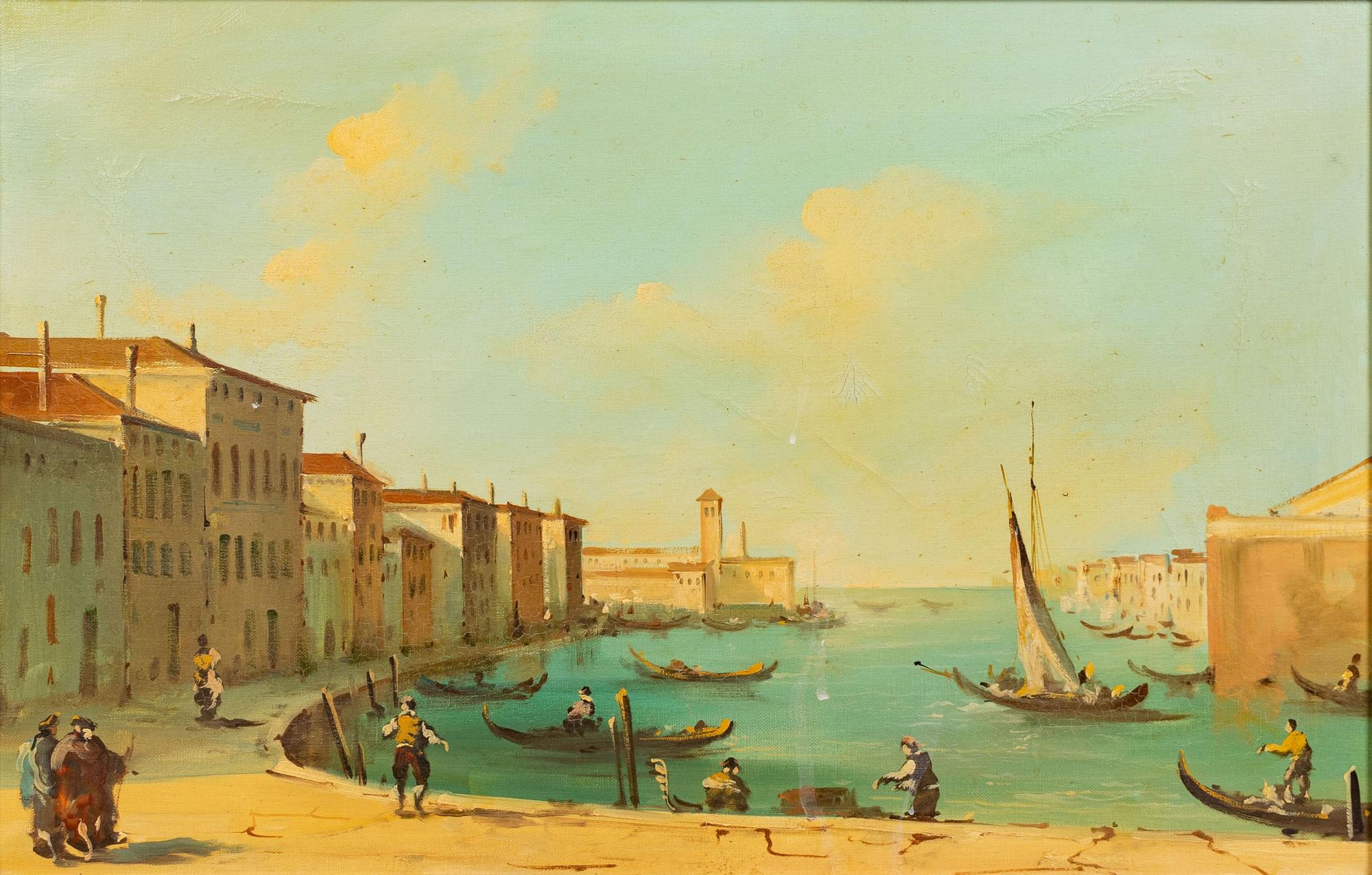 Venice Scenes (a pair of works)