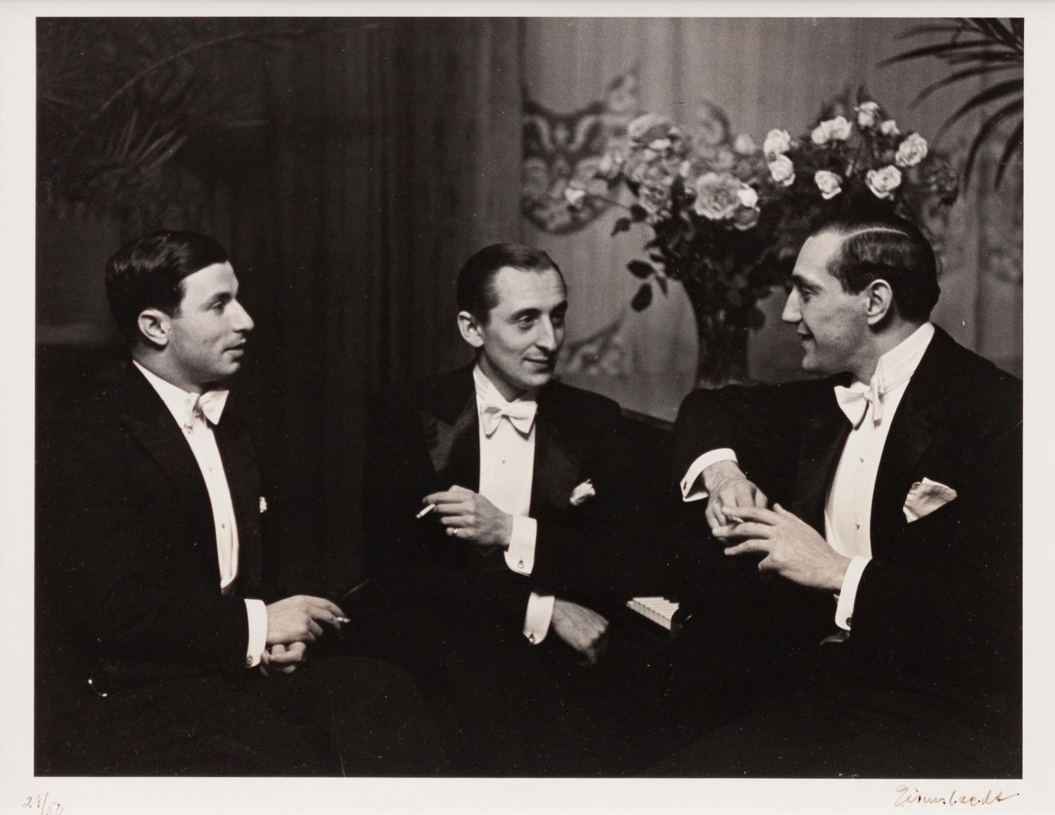 Nathan Milstein, Vladimir Horowitz, Gregor Piatigorsky, Berlin, 1931 (printed 1979)