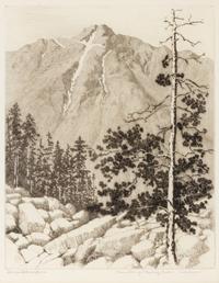 Mountain of the Holy Cross Colorado , together with two untitled works