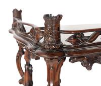 An Irish Carved Mahogany Etagere