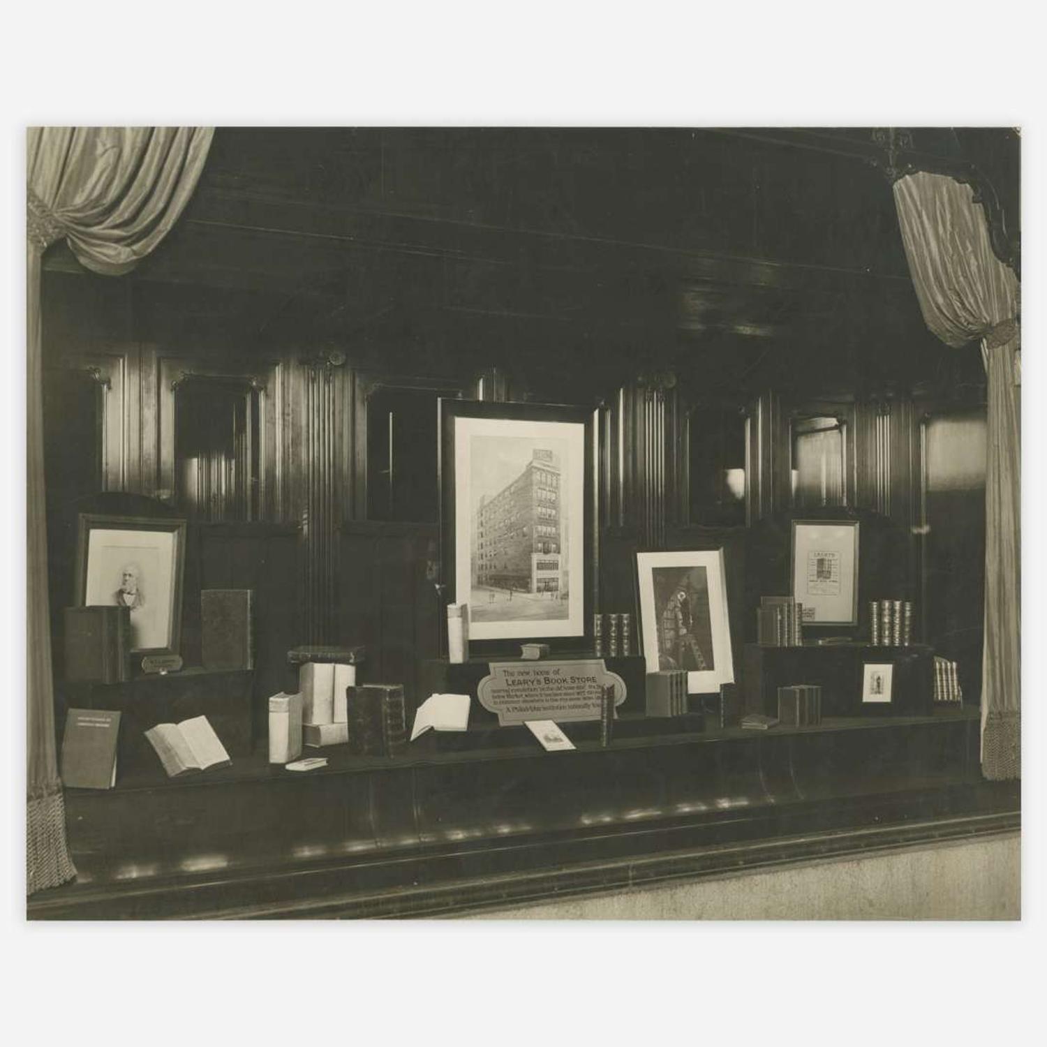 [Philadelphia] [Leary's Book Store] Portrait of Philadelphia Bookseller William A. Leary, Sr.