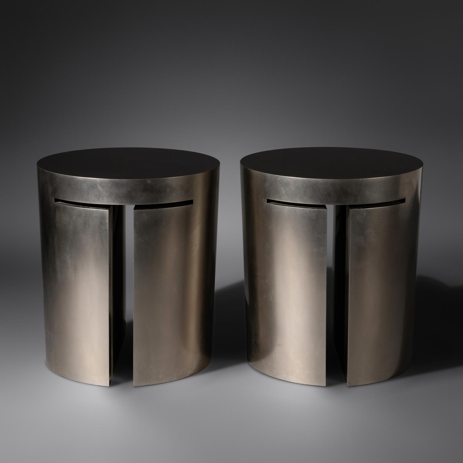 Pair of Occasional Tables Gulassa & Co.
