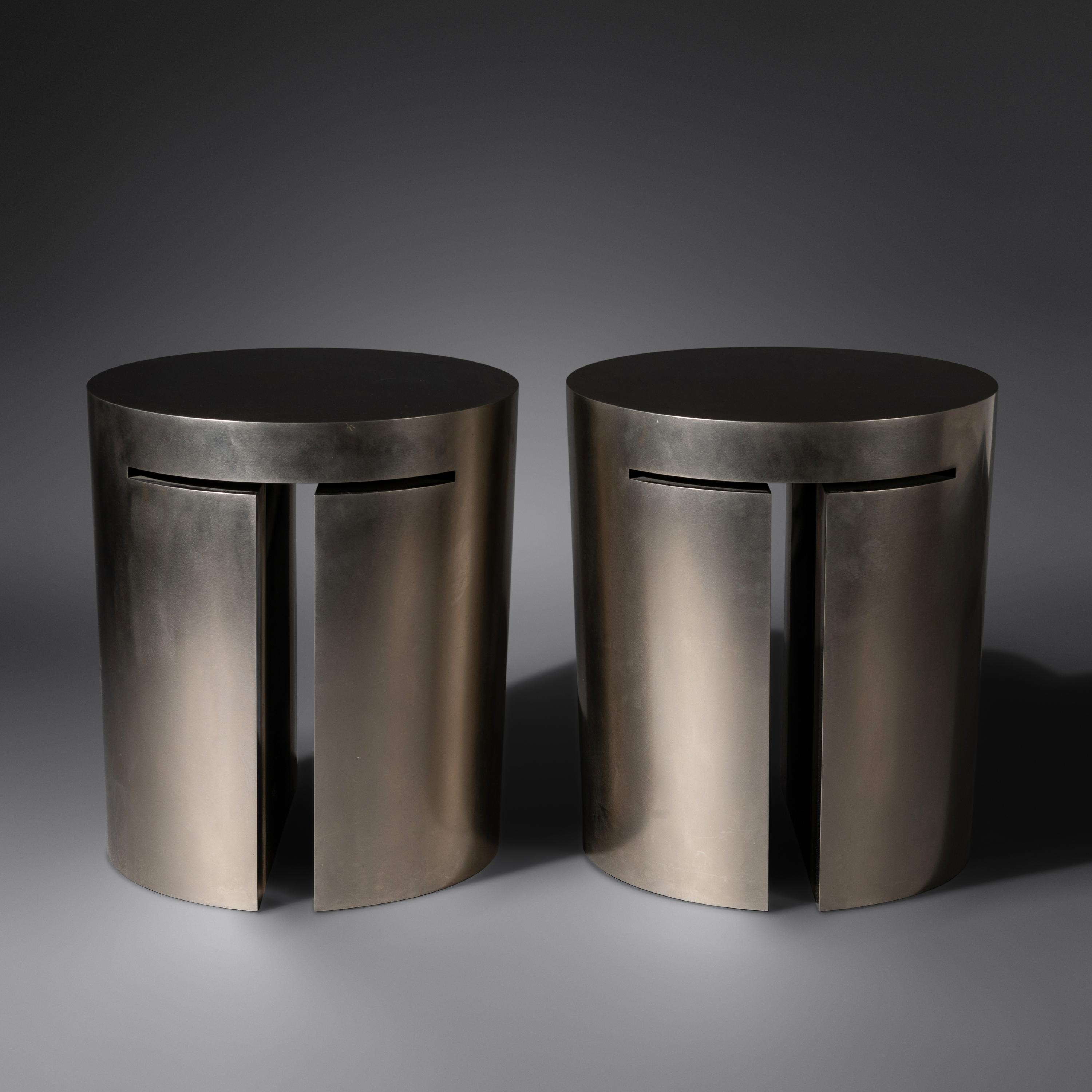 Pair of Occasional Tables Gulassa & Co.