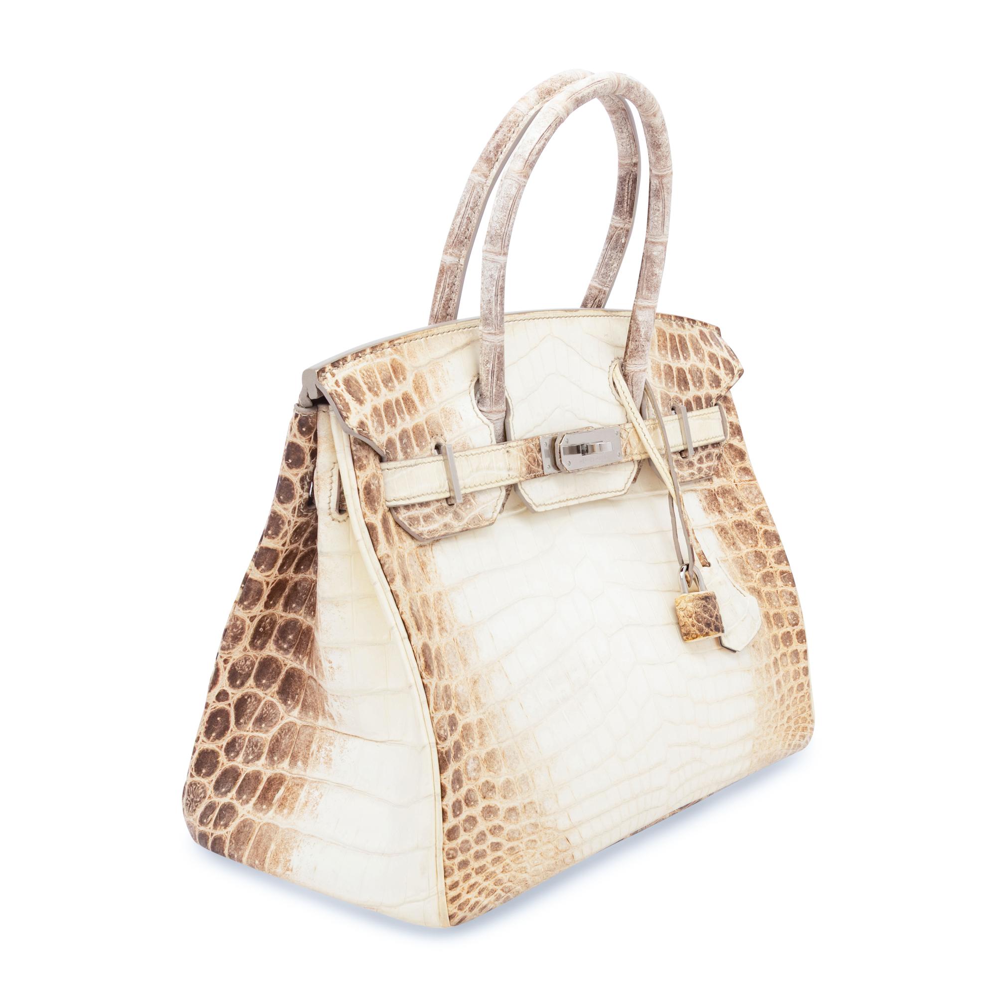 HERMÈS, BIRKIN 30 IN HIMALAYAN CROCODILE