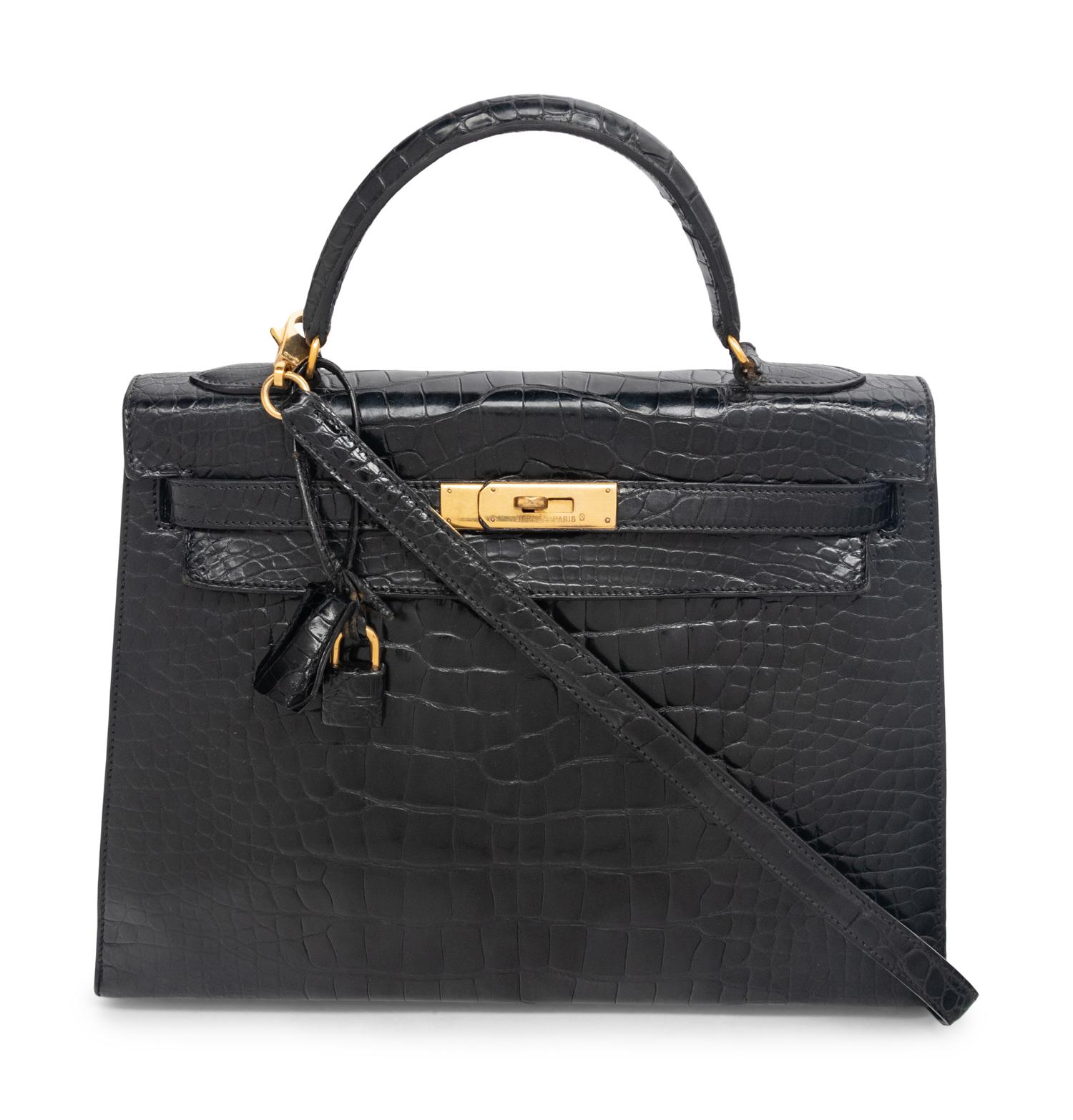 Hermès Crocodile Kelly 32 with Strap