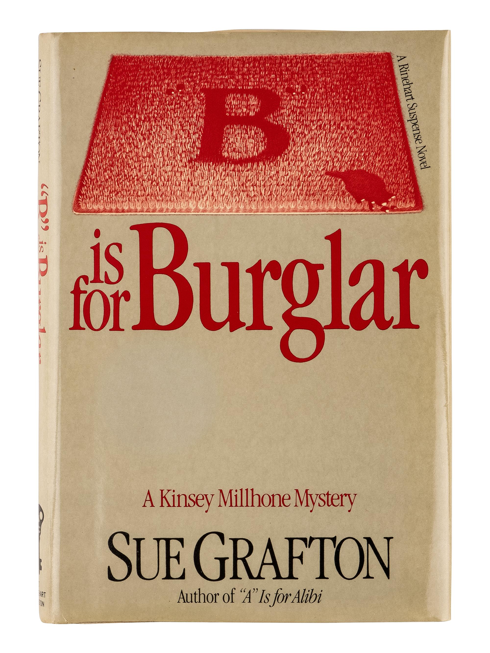 GRAFTON, Sue (1940-2017). The first three works from the Kinsey Millhone Alphabet Series. All FIRST EDITIONS. Comprising: