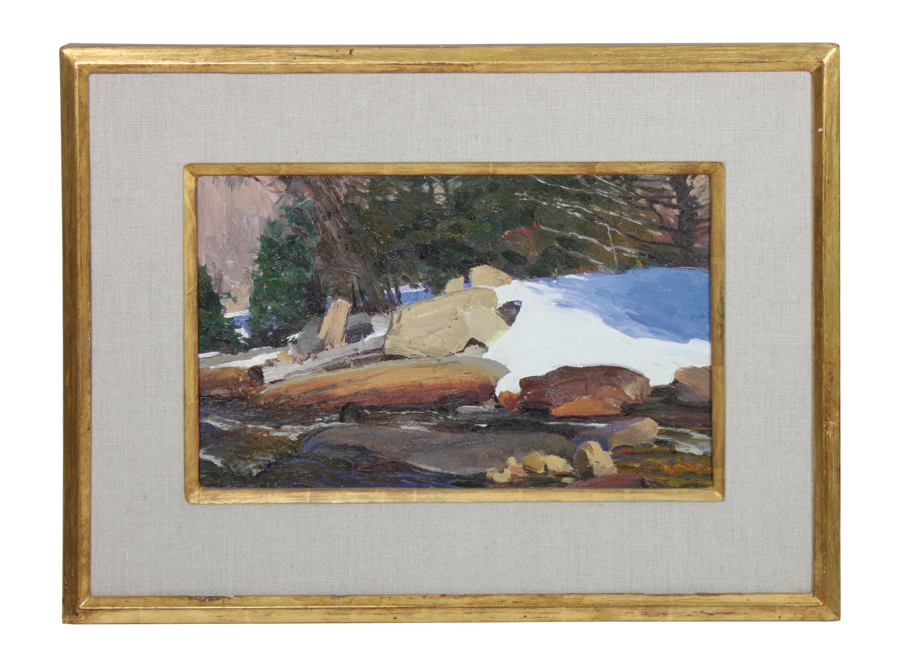 Len Chmiel, (American, b. 1942), April Finale, Middle St. Vrain, 1993