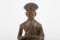 A Tibetan Bronze Figure of a Lama