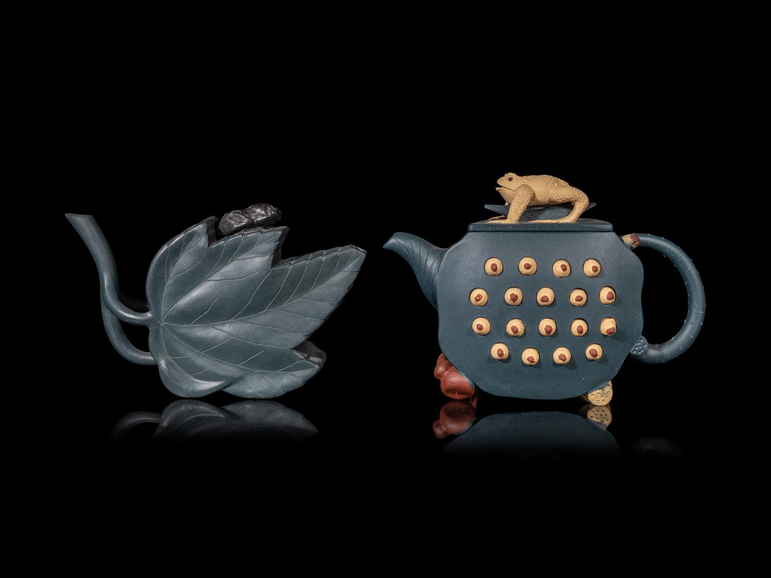 Nine Chinese Pottery Tea Articles