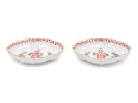 A Pair of Meissen Porcelain Dishes