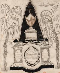 A Needlework Memento Mori Picture For John Kimball (New Hampshire, 1767-1795)