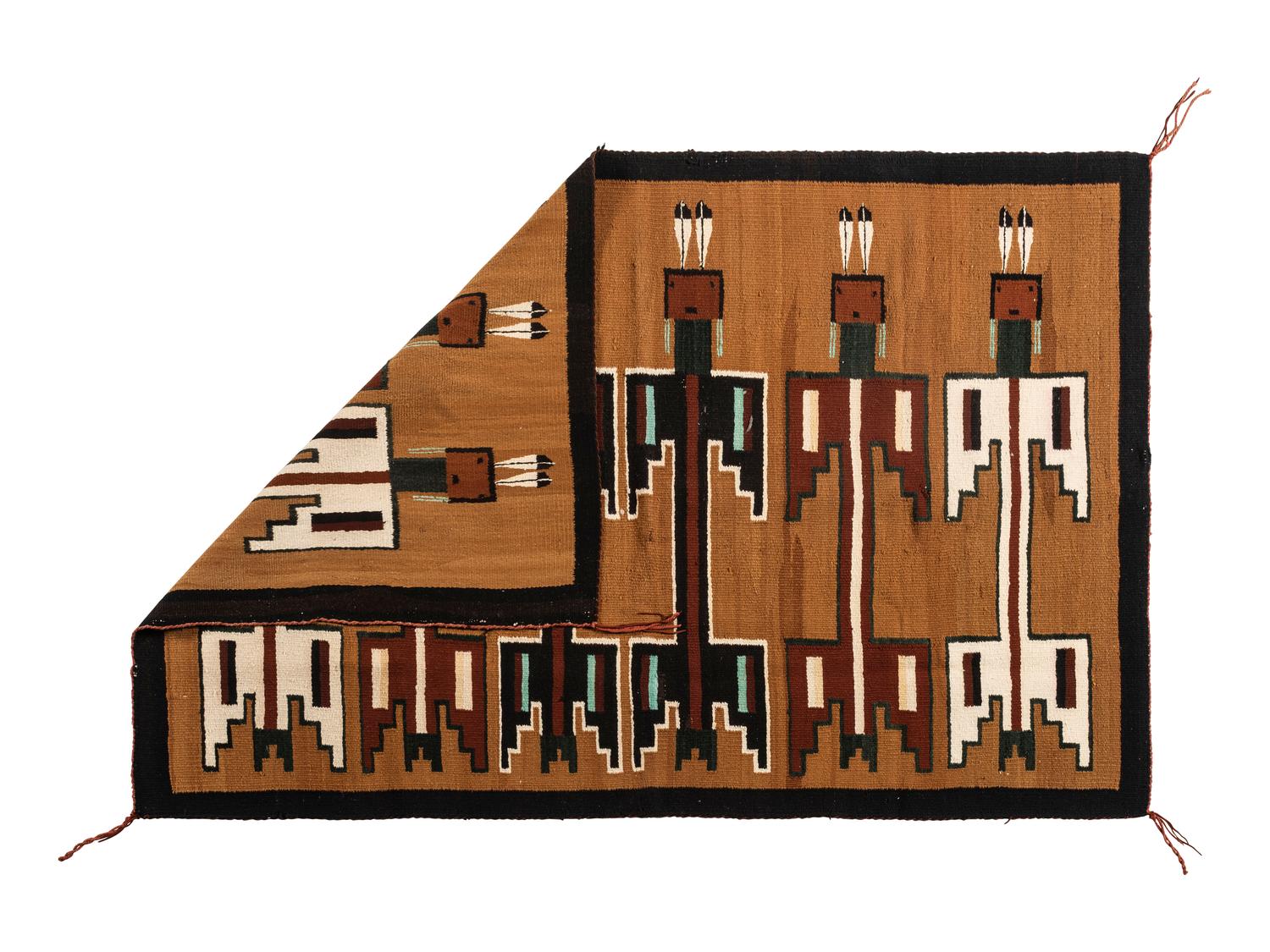 Navajo Yei Weaving / Rug