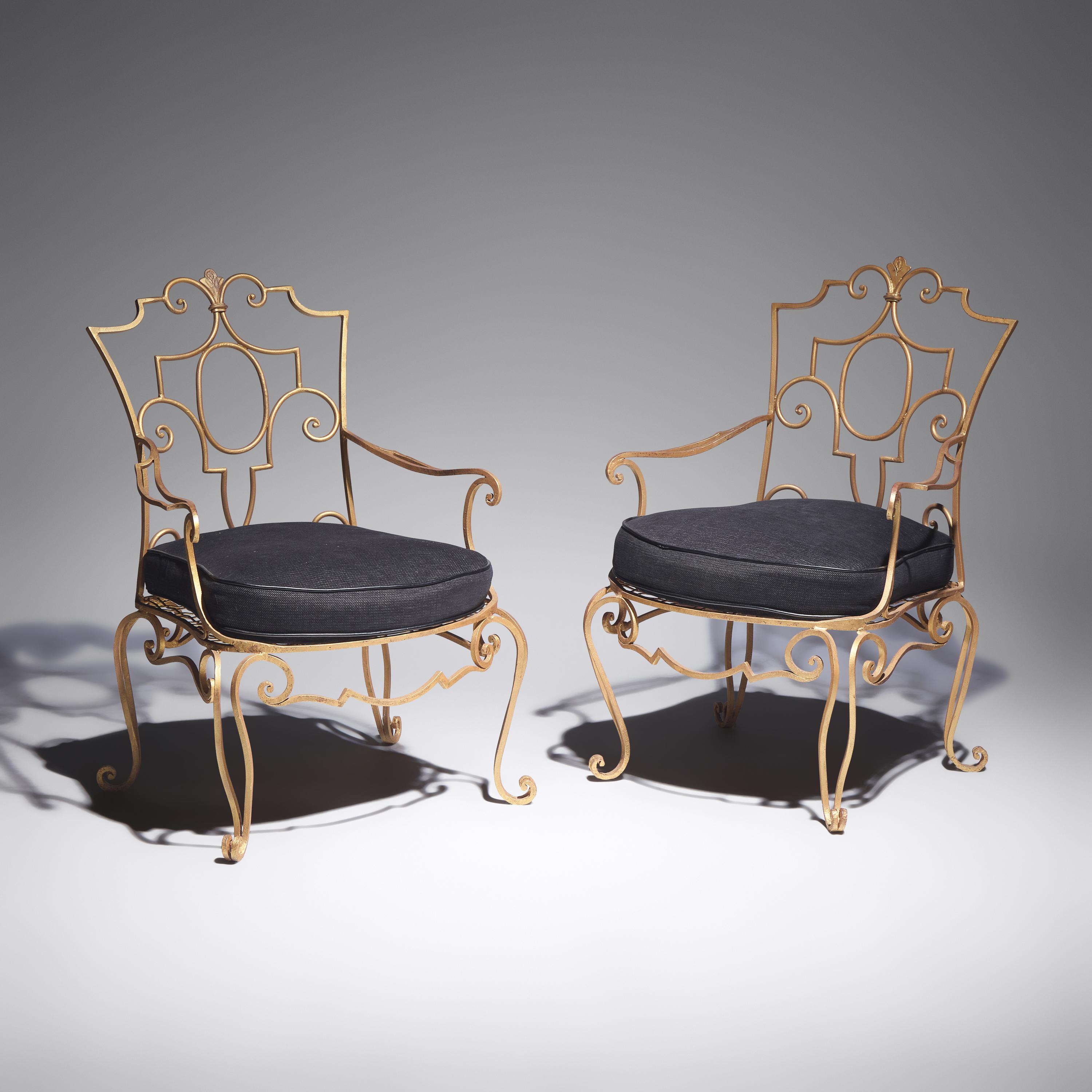 Jean-Charles Moreux (French, 1899–1956) — Pair of French Art Deco Armchairs, c. 1936