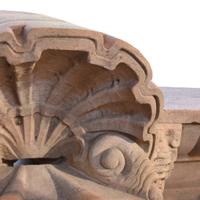A Marble Fragment from The Buckingham Fountain, Chicago, IL. 61" W x 23" D x 32" H — United States, 1927