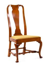 A Queen Anne Maple Side Chair