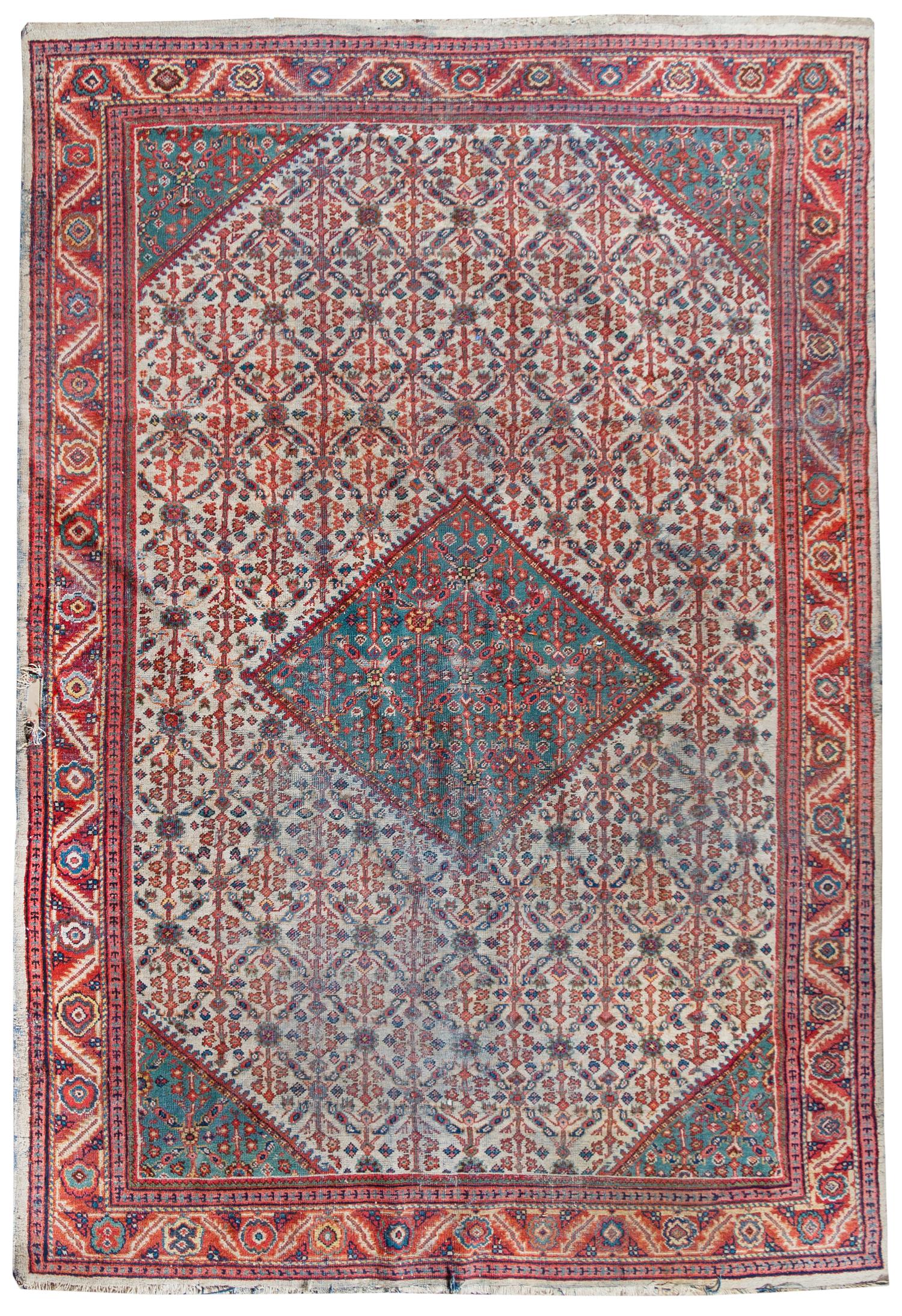 A Mahal Wool Rug — CENTRAL PERSIA, CIRCA 1900
