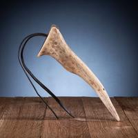 Northern Plains Elk Antler Quirt