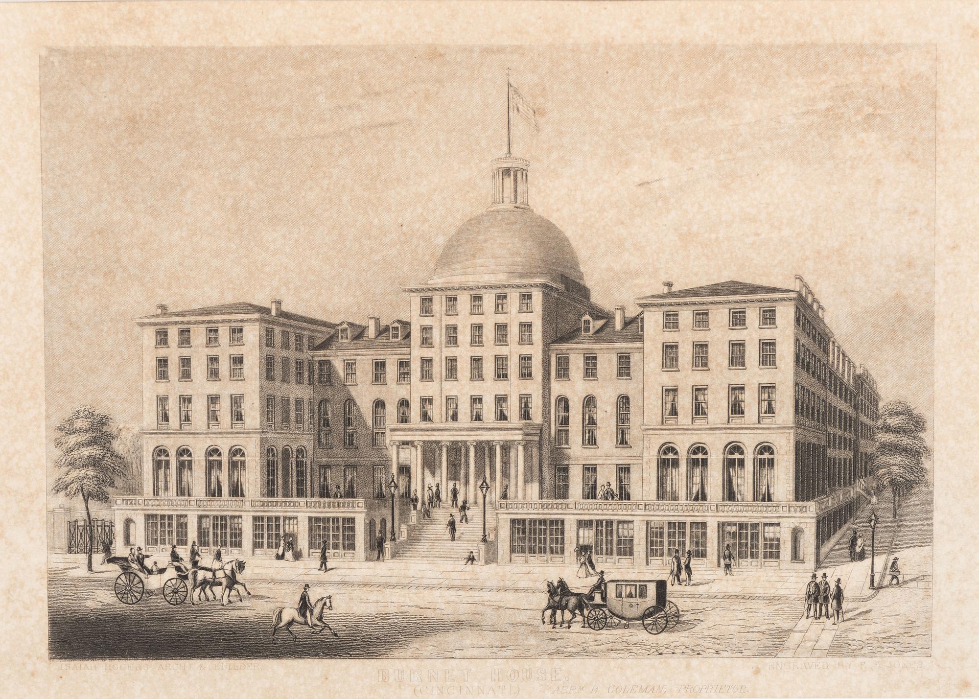 Six Cincinnati Engravings by Doolittle & Munson