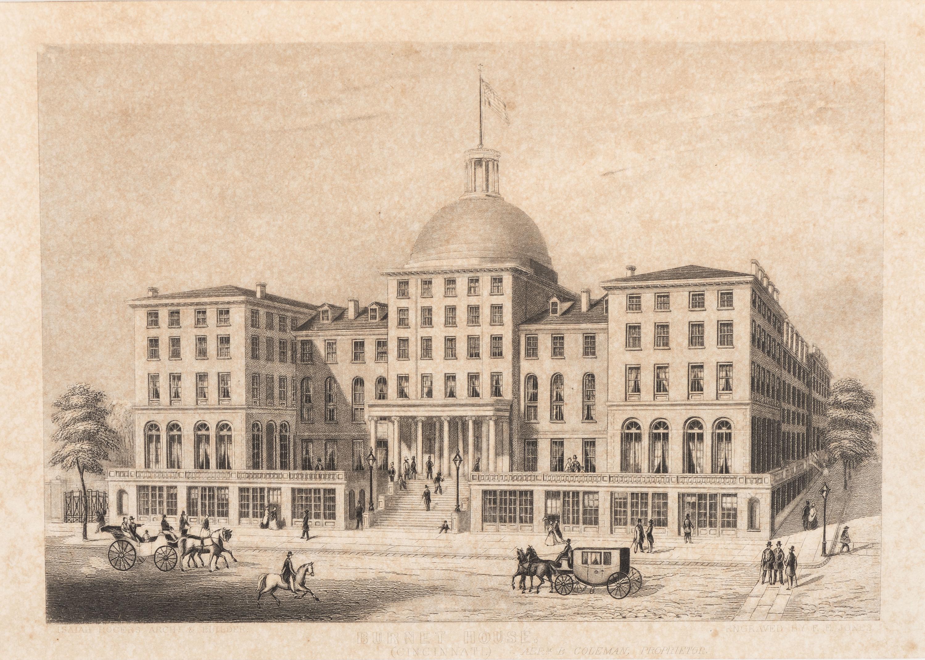 Six Cincinnati Engravings by Doolittle & Munson