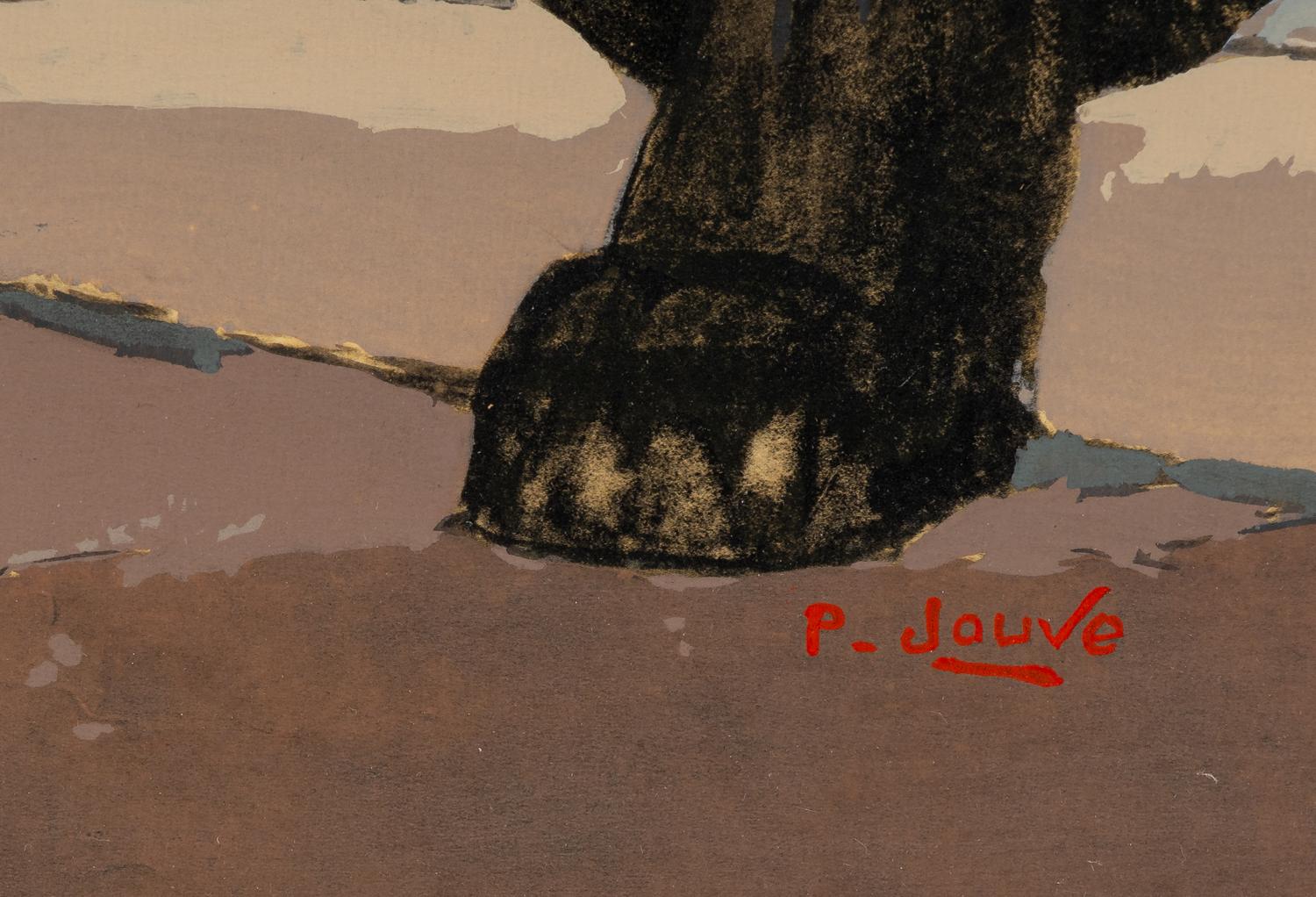 Panthère noire debout, ca. 1927