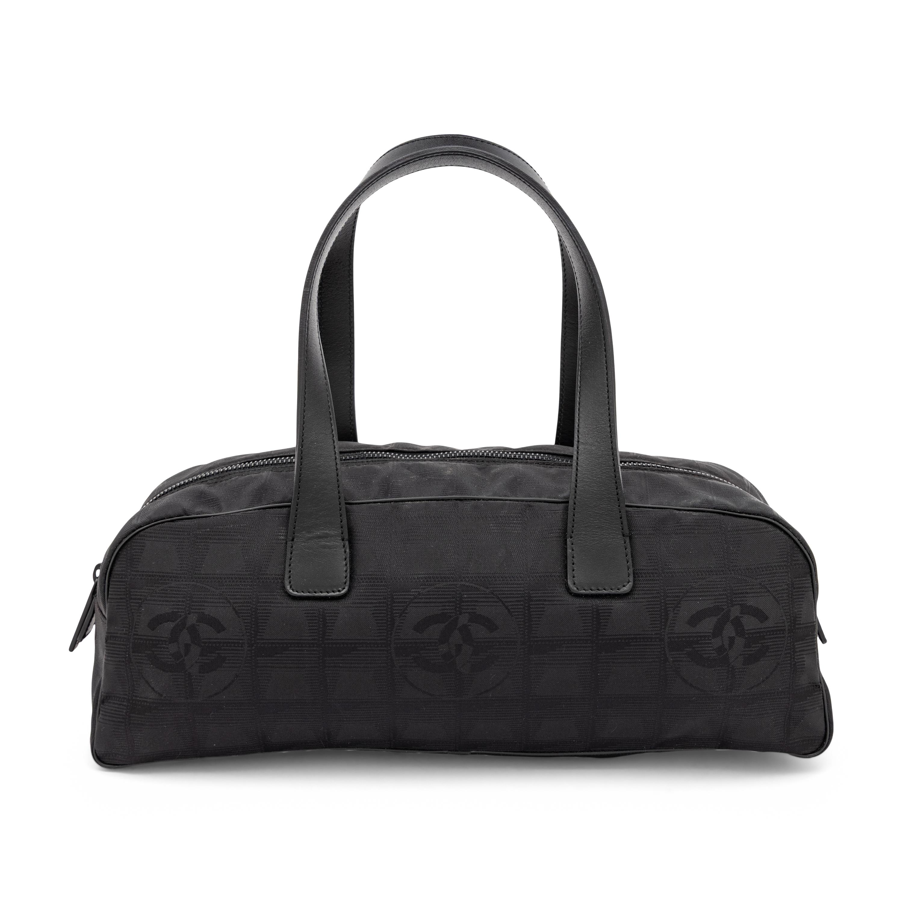 Chanel, Black Bowling Bag