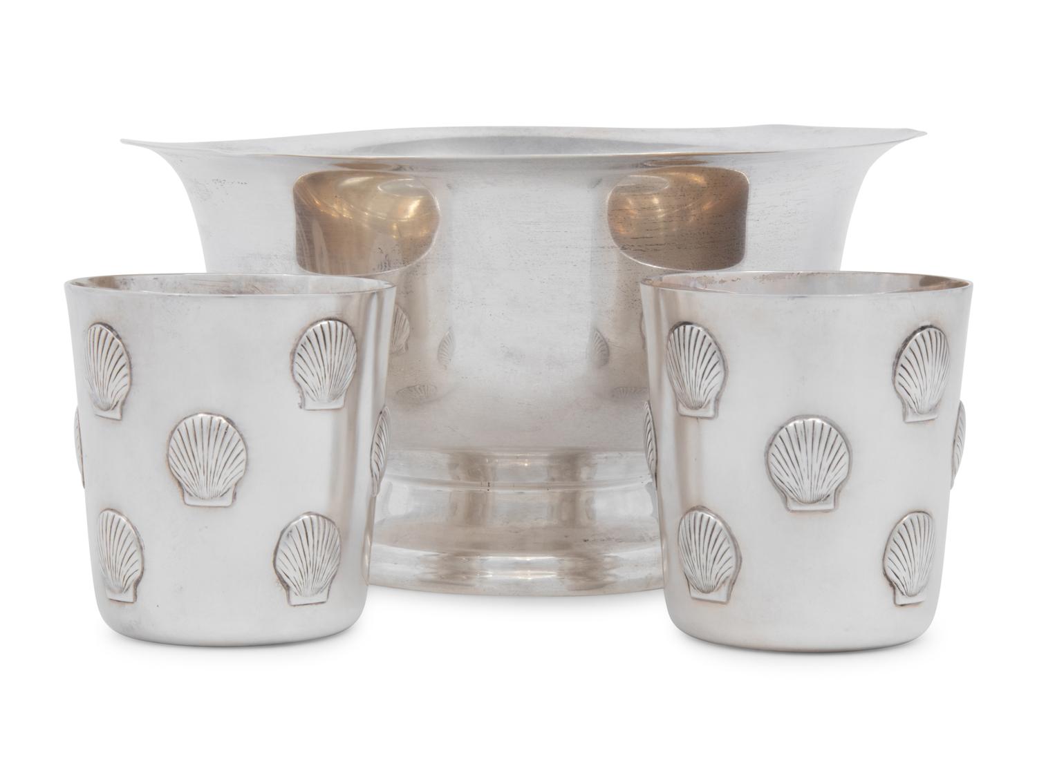 Three Mexican Silver Articles
