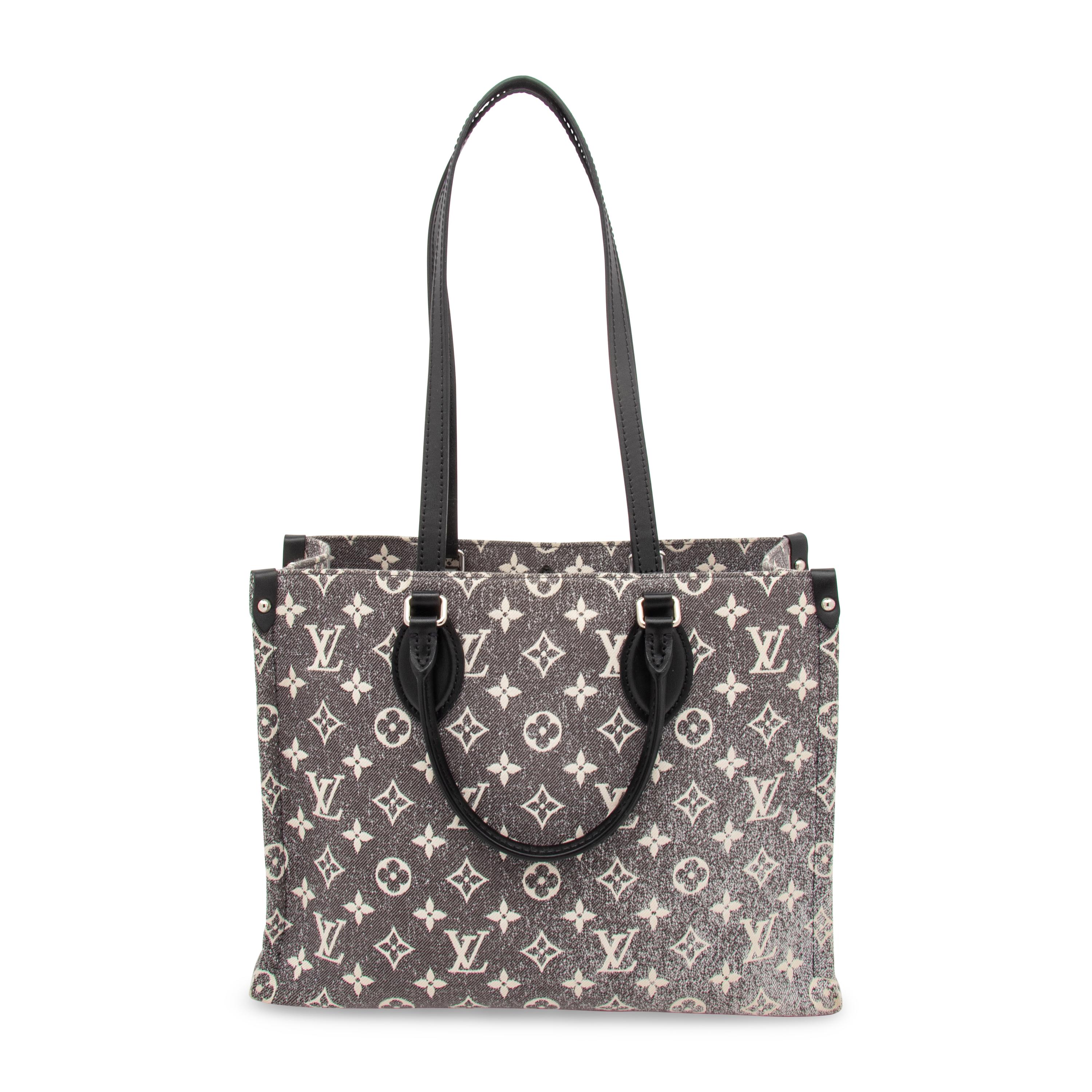 LOUIS VUITTON, ONTHEGO MONOGRAM JACQUARD TOTE
