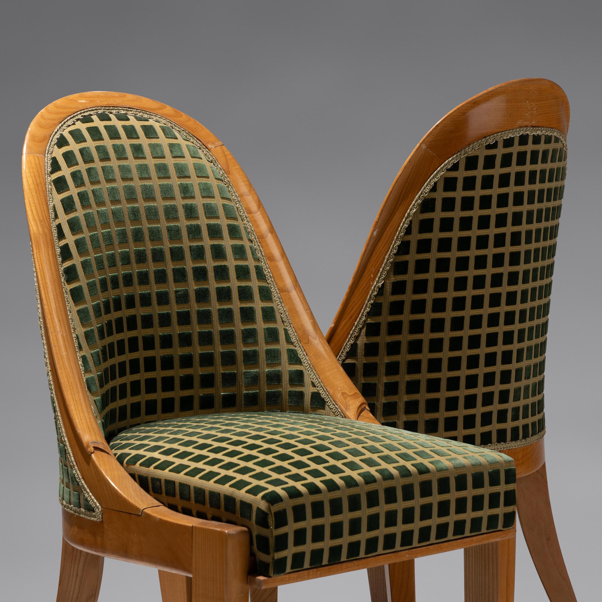 Pair of Cuillernic chairs, c. 1925