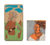 Chief Blackhawk and Unknown Chief (two works)