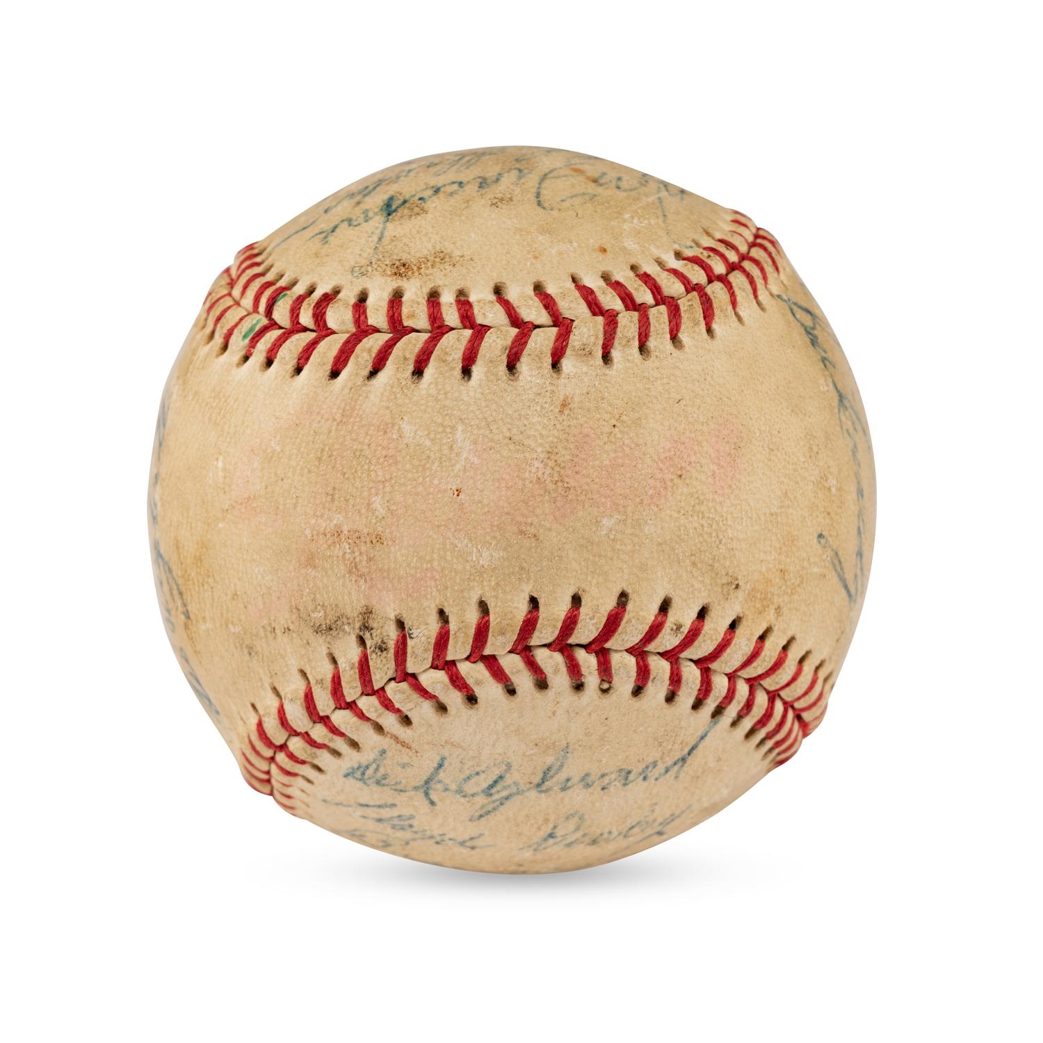A 1956 Seattle Rainers Team Signed Autograph Baseball