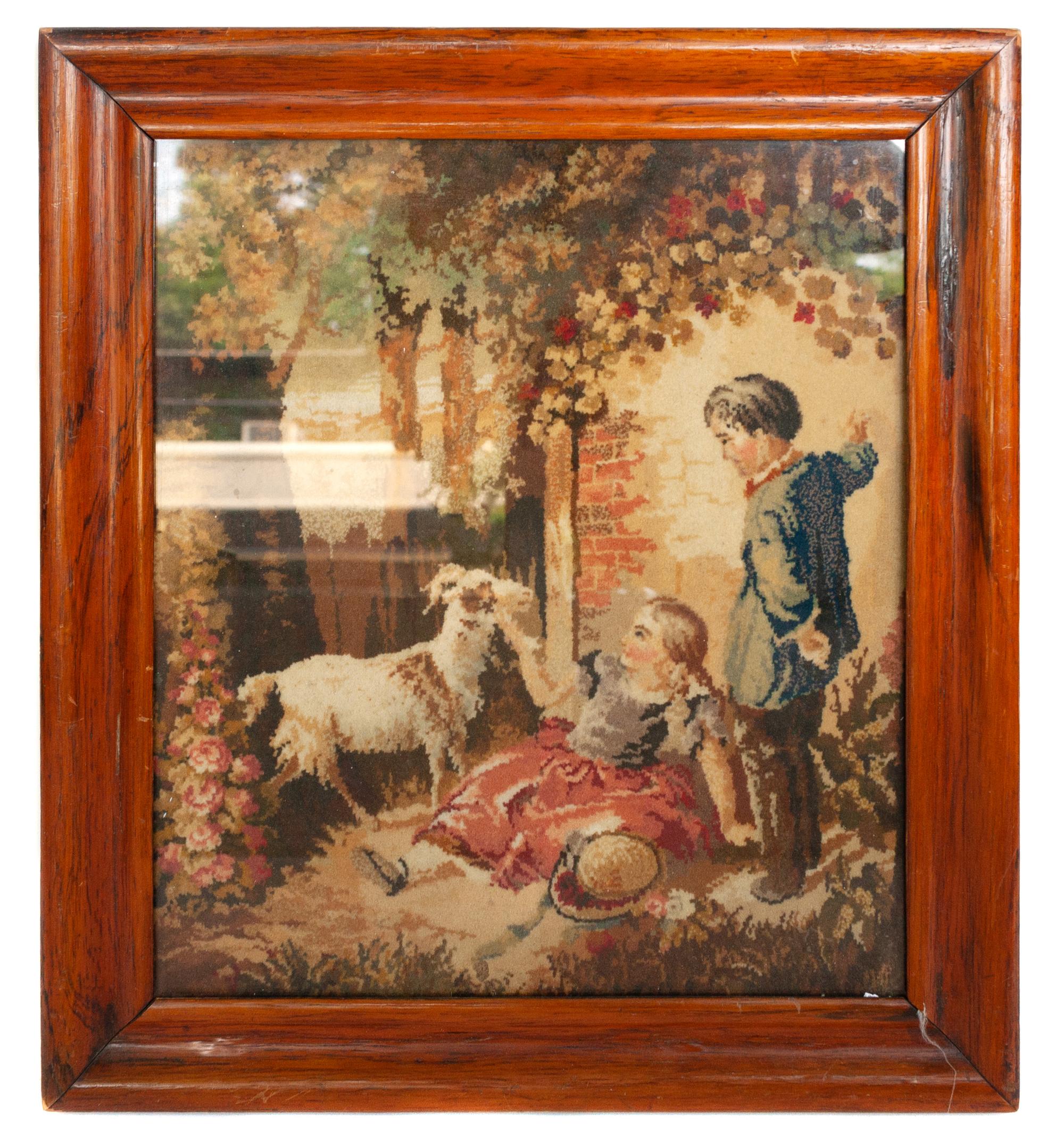 An English Needlework Picture