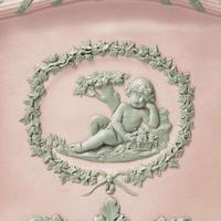 A Wedgwood Lilac Dip Jasperware Bulb Pot UK, early 19th century