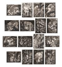Carceri d'Invenzione (the complete set of 16), 1761