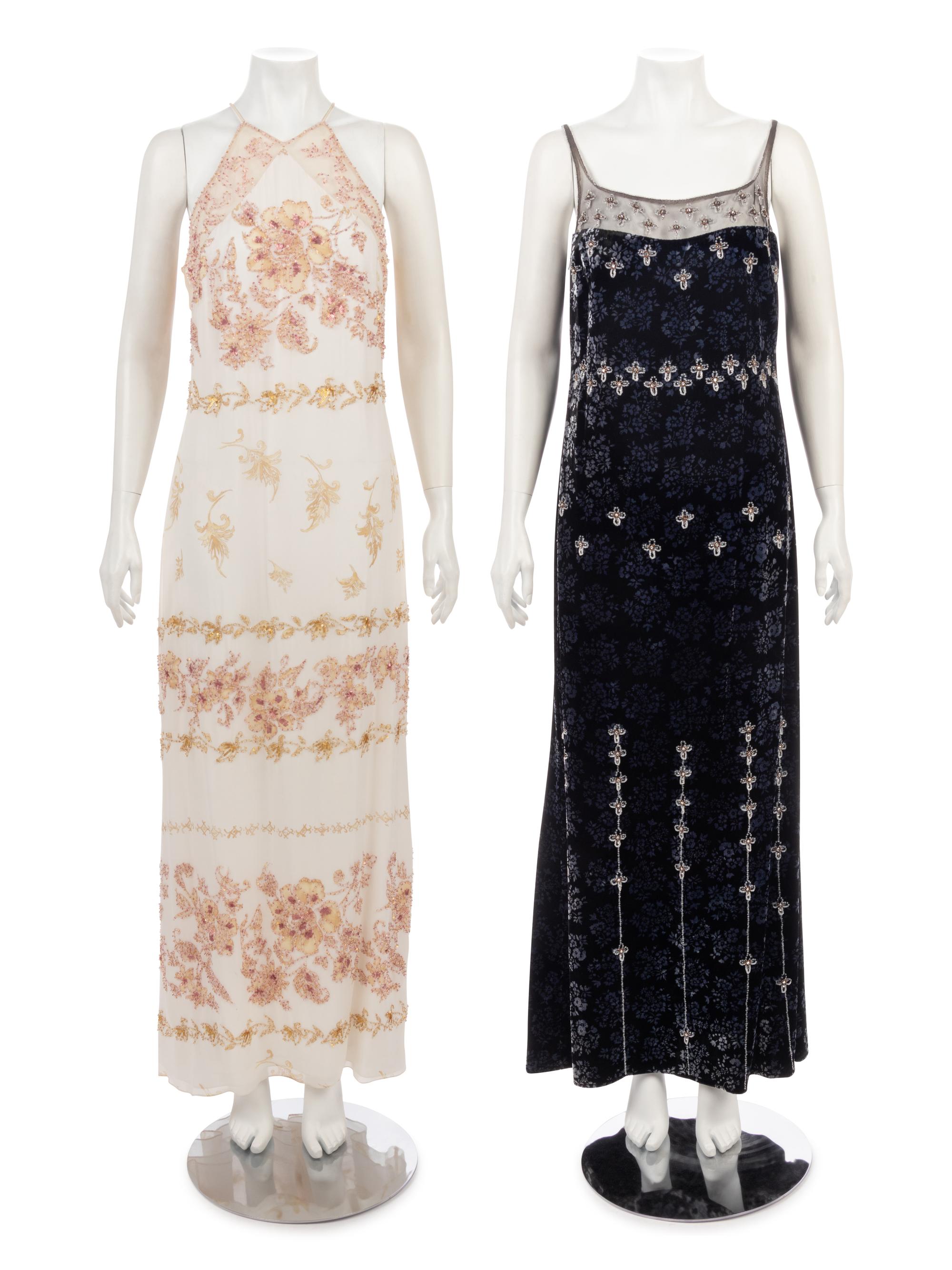 Two Badgley Mischka Dresses