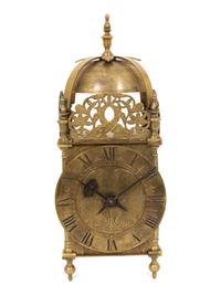 An English Brass Lantern Clock