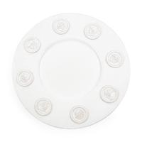 A White Glazed Earthenware Centerpiece