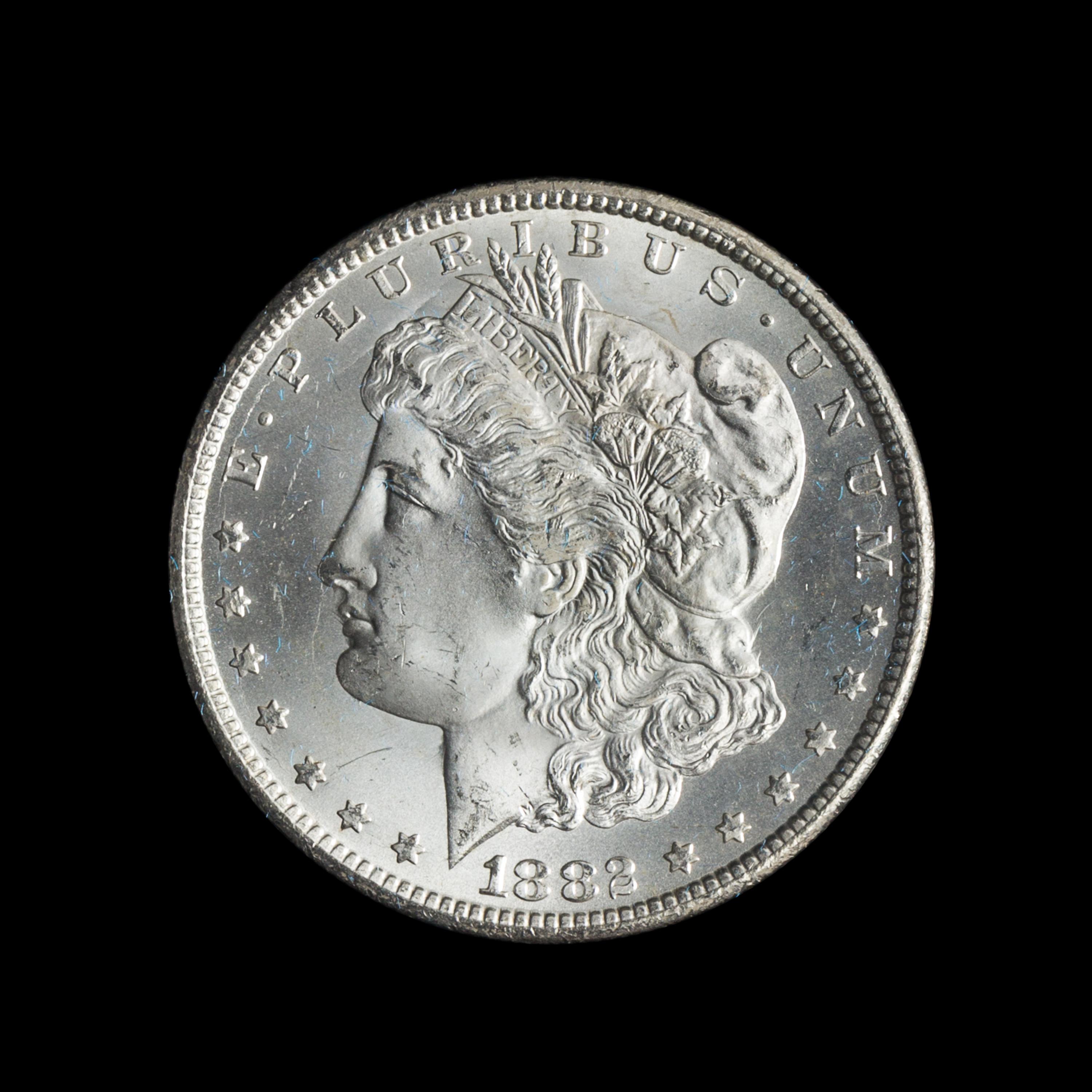 A United States 1882-CC GSA: Morgan Silver Dollar Coin