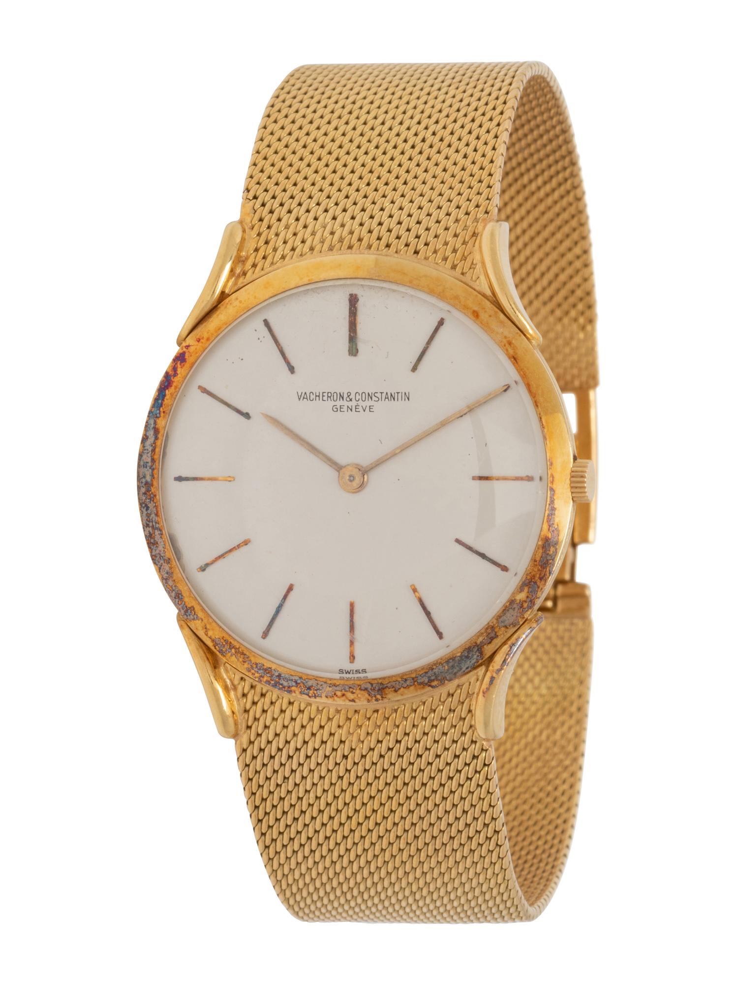VACHERON & CONSTANTIN, 18K YELLOW GOLD WATCH
