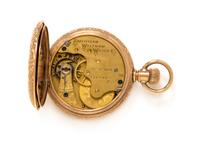 A Gold Filled Hunter Case Pocket Watch, Waltham, Circa 1889, 41.00 dwts.