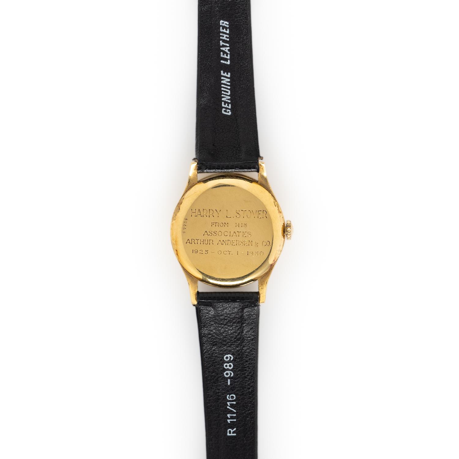 AUDEMARS PIGUET, 18K YELLOW GOLD 'CALATRAVA' WATCH