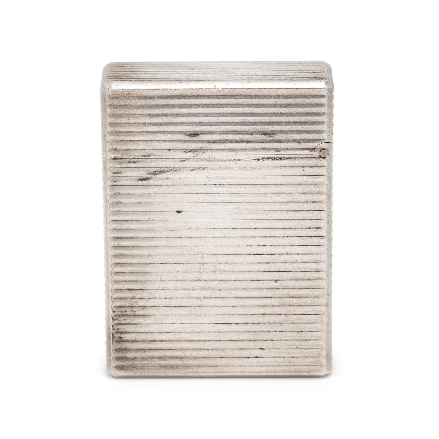 CARTIER, MONOGRAMMED LIGHTER
