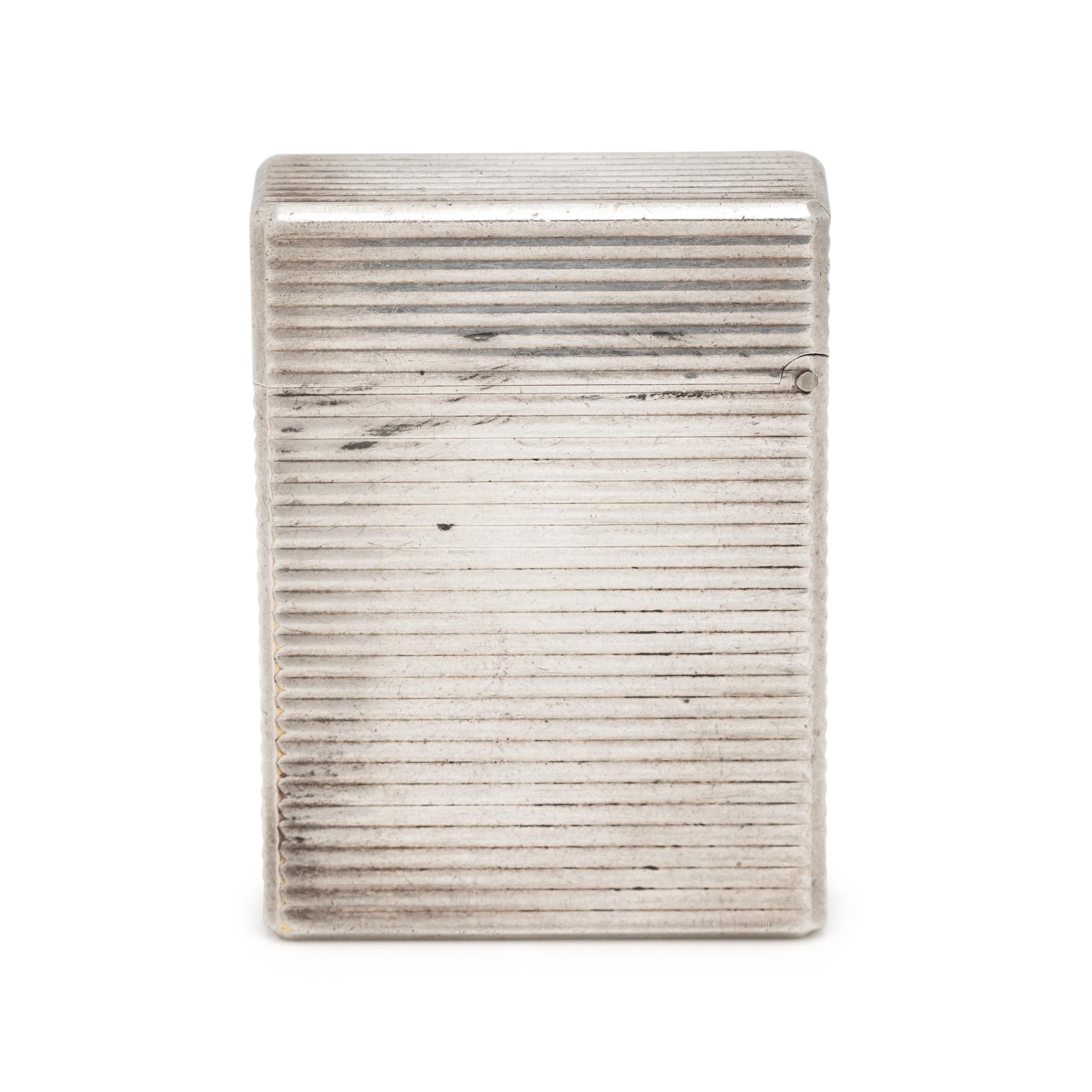 CARTIER, MONOGRAMMED LIGHTER