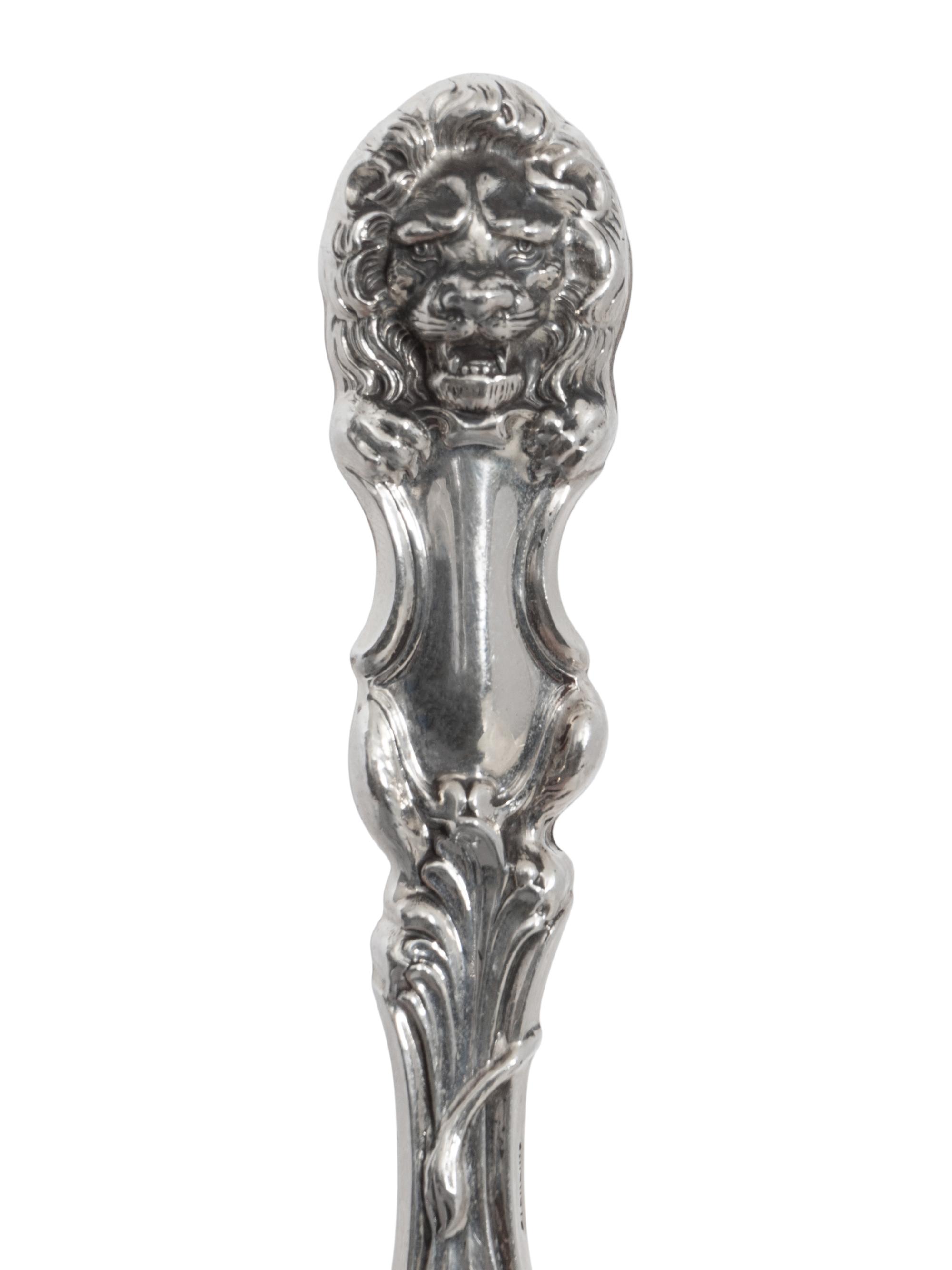 An American Silver Flatware Service