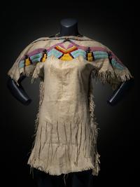 Nez Perce Girl's Beaded Hide Dress