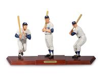 A Mickey Mantle Career Tribute Danbury Mint Figure Display,